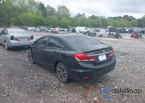 2014 Honda Civic Ex from USA, damaged, VIN 19XFB2F85EE248563